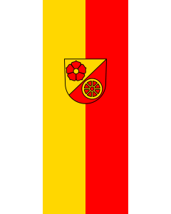 Flag: Rosenberg | portrait flag | 3.5m² | 38sqft | 300x120cm | 10x4ft