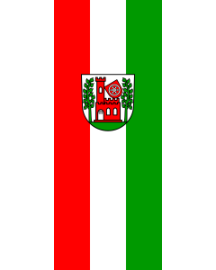 Flag: Walldürn | portrait flag | 3.5m² | 38sqft | 300x120cm | 10x4ft
