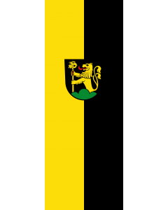 Vertical Hanging Swivel Crossbar Banner Flag: Altlußheim |  portrait flag | 6m² | 64sqft | 400x150cm | 13x5ft 