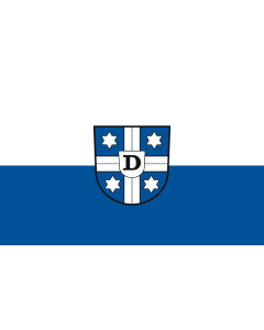 Bandera de  Dielheim |  bandera horizontal | 1.35m² | 90x150cm 