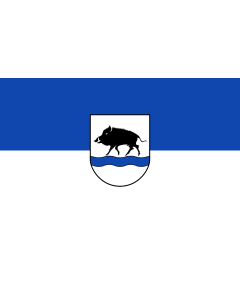 Bandera de  Eberbach |  bandera horizontal | 1.35m² | 90x150cm 