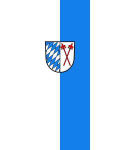 Bandera de Bandera vertical con potencia  Eschelbronn |  bandera vertical | 3.5m² | 300x120cm 