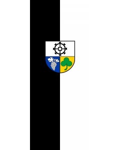 Vertical Hanging Swivel Crossbar Banner Flag: Mühlhausen |  portrait flag | 3.5m² | 38sqft | 300x120cm | 10x4ft 