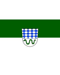Bandera de  Oftersheim |  bandera horizontal | 1.35m² | 90x150cm 