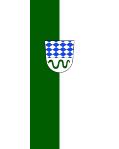 Flag: Oftersheim |  portrait flag | 3.5m² | 38sqft | 300x120cm | 10x4ft 