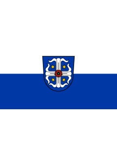 Bandera de  Plankstadt |  bandera horizontal | 1.35m² | 90x150cm 