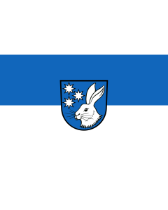 Flag: Reilingen |  landscape flag | 1.35m² | 14.5sqft | 90x150cm | 3x5ft 