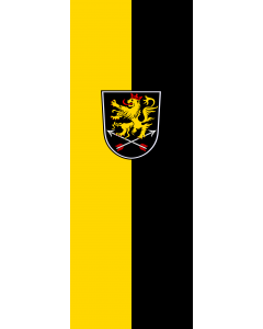 Flag: Schriesheim |  portrait flag | 6m² | 64sqft | 400x150cm | 13x5ft 