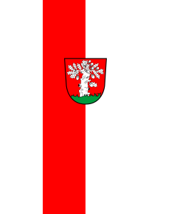 Flag: Walldorf |  portrait flag | 3.5m² | 38sqft | 300x120cm | 10x4ft 