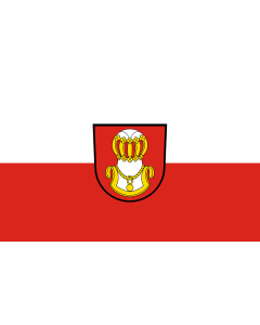 Flag: Helmstadt-Bargen | landscape flag | 1.35m² | 14.5sqft | 90x150cm | 3x5ft