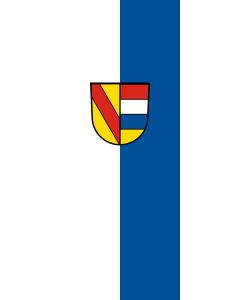 Vertical Hanging Swivel Crossbar Banner Flag: Pforzheim |  portrait flag | 3.5m² | 38sqft | 300x120cm | 10x4ft 