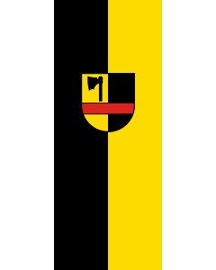 Flag: Ebhausen | portrait flag | 3.5m² | 38sqft | 300x120cm | 10x4ft