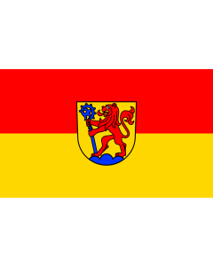 Flag: Gechingen |  landscape flag | 1.35m² | 14.5sqft | 90x150cm | 3x5ft 