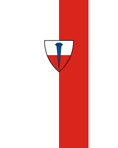 Flag: Nagold | portrait flag | 3.5m² | 38sqft | 300x120cm | 10x4ft
