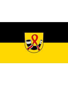 Flag: Neuweiler |  landscape flag | 1.35m² | 14.5sqft | 90x150cm | 3x5ft 