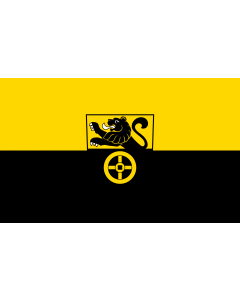 Flag: Ostelsheim |  landscape flag | 1.35m² | 14.5sqft | 90x150cm | 3x5ft 
