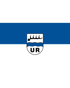 Flag: Unterreichenbach |  landscape flag | 1.35m² | 14.5sqft | 90x150cm | 3x5ft 