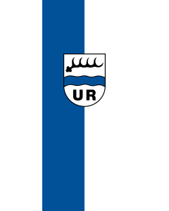 Flag: Unterreichenbach |  portrait flag | 3.5m² | 38sqft | 300x120cm | 10x4ft 