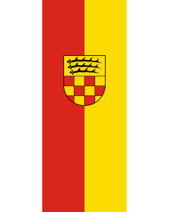 Flag: Bad Teinach-Zavelstein |  portrait flag | 3.5m² | 38sqft | 300x120cm | 10x4ft 