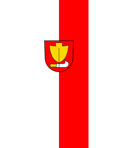 Flag: Eisingen |  portrait flag | 3.5m² | 38sqft | 300x120cm | 10x4ft 