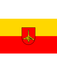 Flag: Kieselbronn |  landscape flag | 1.35m² | 14.5sqft | 90x150cm | 3x5ft 