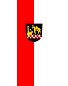 Flag: Maulbronn |  portrait flag | 3.5m² | 38sqft | 300x120cm | 10x4ft 