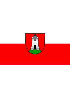 Flag: Mönsheim |  landscape flag | 1.35m² | 14.5sqft | 90x150cm | 3x5ft 