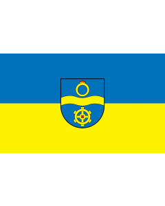 Flag: Mühlacker |  landscape flag | 1.35m² | 14.5sqft | 90x150cm | 3x5ft 