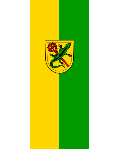Flag: Ötisheim | portrait flag | 3.5m² | 38sqft | 300x120cm | 10x4ft