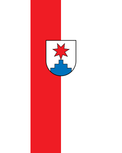 Flag: Sternenfels |  portrait flag | 3.5m² | 38sqft | 300x120cm | 10x4ft 