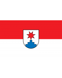 Flag: Sternenfels |  landscape flag | 1.35m² | 14.5sqft | 90x150cm | 3x5ft 