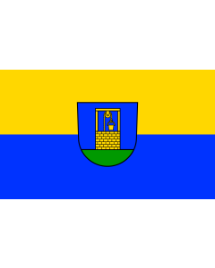 Flag: Tiefenbronn |  landscape flag | 1.35m² | 14.5sqft | 90x150cm | 3x5ft 