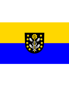 Flag: Wiernsheim |  landscape flag | 1.35m² | 14.5sqft | 90x150cm | 3x5ft 