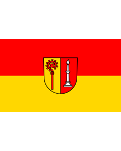 Flag: Wurmberg |  landscape flag | 1.35m² | 14.5sqft | 90x150cm | 3x5ft 