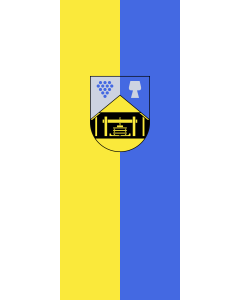 Flag: Keltern | portrait flag | 3.5m² | 38sqft | 300x120cm | 10x4ft