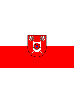 Flag: Remchingen |  landscape flag | 1.35m² | 14.5sqft | 90x150cm | 3x5ft 