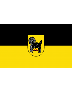 Flag: Freudenstadt (Kreis) |  landscape flag | 1.35m² | 14.5sqft | 90x150cm | 3x5ft 