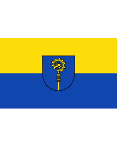 Flag: Alpirsbach |  landscape flag | 1.35m² | 14.5sqft | 90x150cm | 3x5ft 