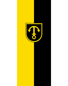 Flag: Empfingen | portrait flag | 3.5m² | 38sqft | 300x120cm | 10x4ft