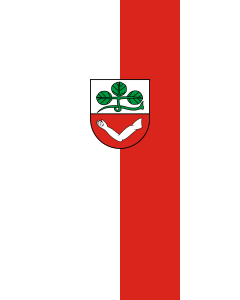 Flag: Eutingen im Gäu | portrait flag | 3.5m² | 38sqft | 300x120cm | 10x4ft