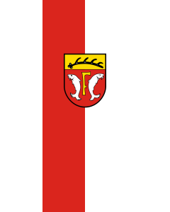 Flag: Freudenstadt | portrait flag | 3.5m² | 38sqft | 300x120cm | 10x4ft