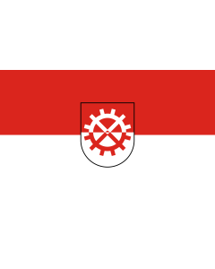 Flag: Glatten |  landscape flag | 1.35m² | 14.5sqft | 90x150cm | 3x5ft 