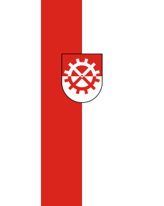 Flag: Glatten | portrait flag | 3.5m² | 38sqft | 300x120cm | 10x4ft