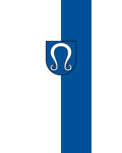 Flag: Grömbach | portrait flag | 3.5m² | 38sqft | 300x120cm | 10x4ft