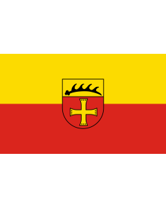 Flag: Schopfloch |  landscape flag | 1.35m² | 14.5sqft | 90x150cm | 3x5ft 