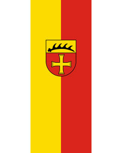 Flag: Schopfloch | portrait flag | 3.5m² | 38sqft | 300x120cm | 10x4ft
