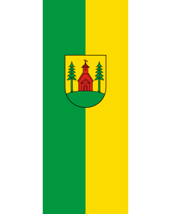 Flag: Wörnersberg | portrait flag | 3.5m² | 38sqft | 300x120cm | 10x4ft
