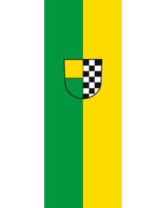 Flag: Au |  portrait flag | 6m² | 64sqft | 400x150cm | 13x5ft 