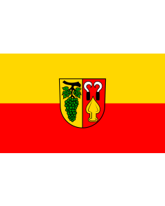 Flag: Auggen |  landscape flag | 1.35m² | 14.5sqft | 90x150cm | 3x5ft 