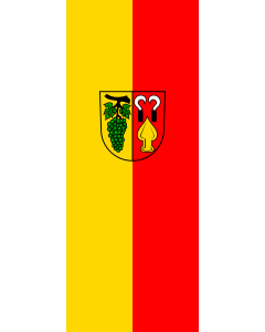 Flag: Auggen | portrait flag | 3.5m² | 38sqft | 300x120cm | 10x4ft